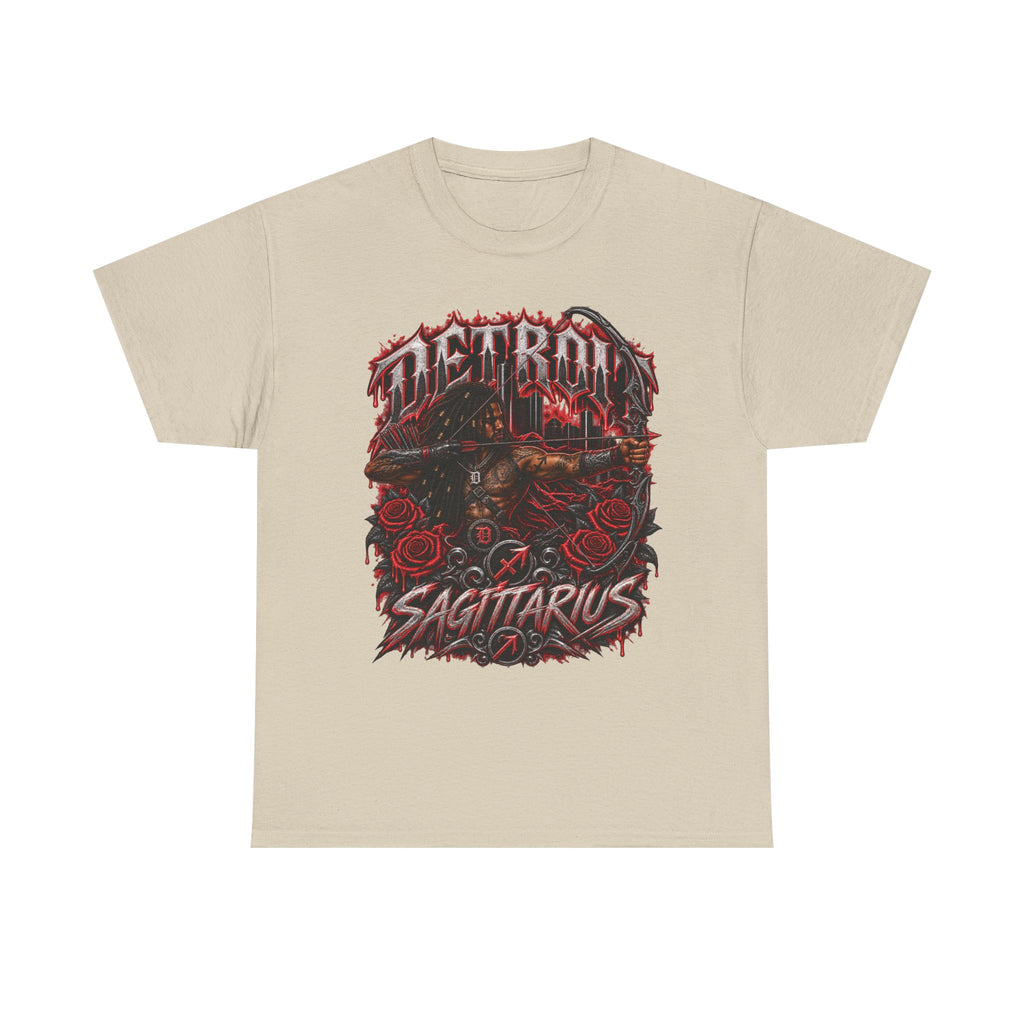 Detroit Sagittarius T-Shirt | Astrology Archer Graphic Tee
