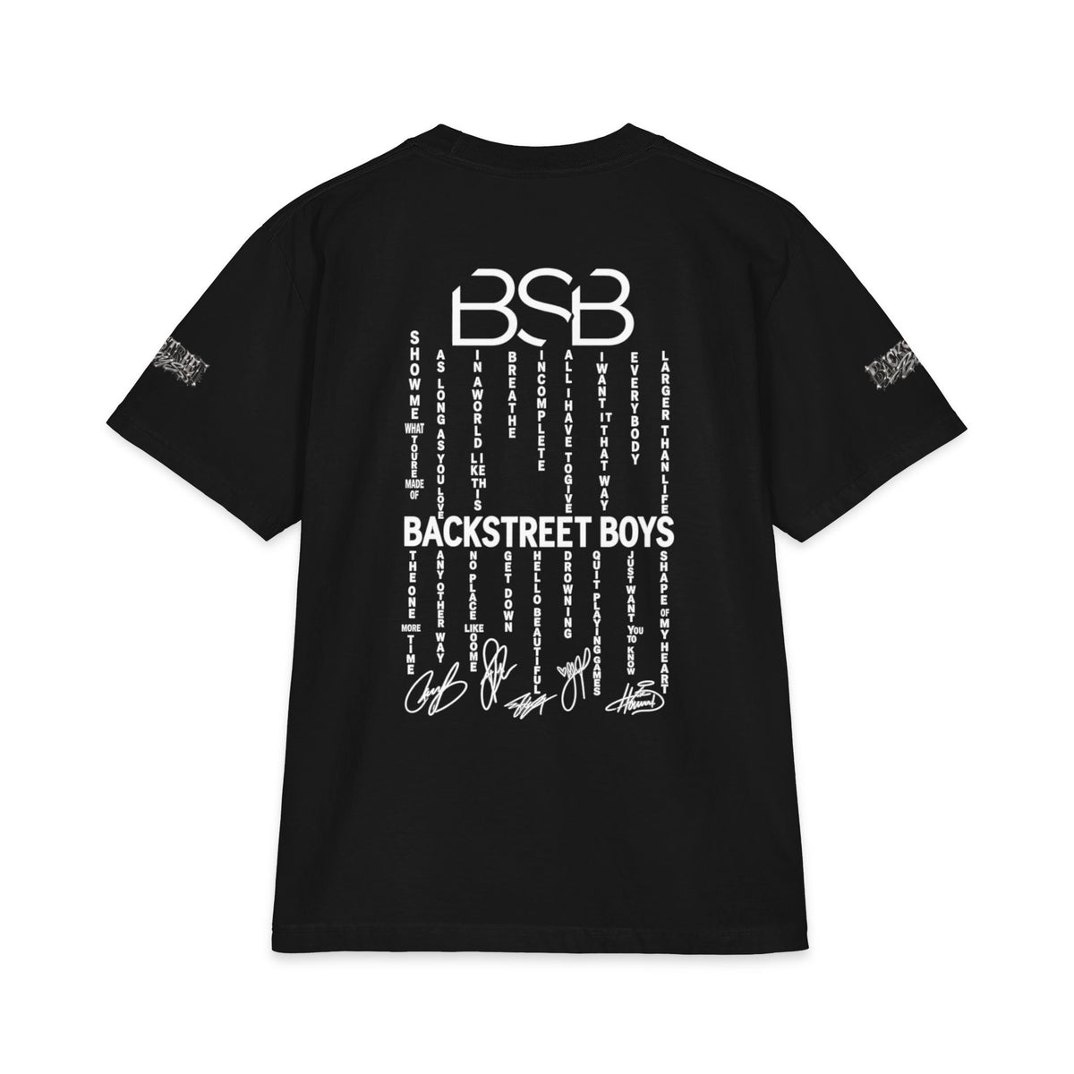 Backstreet Boys Photo Autograph T-Shirt | Band Tee
