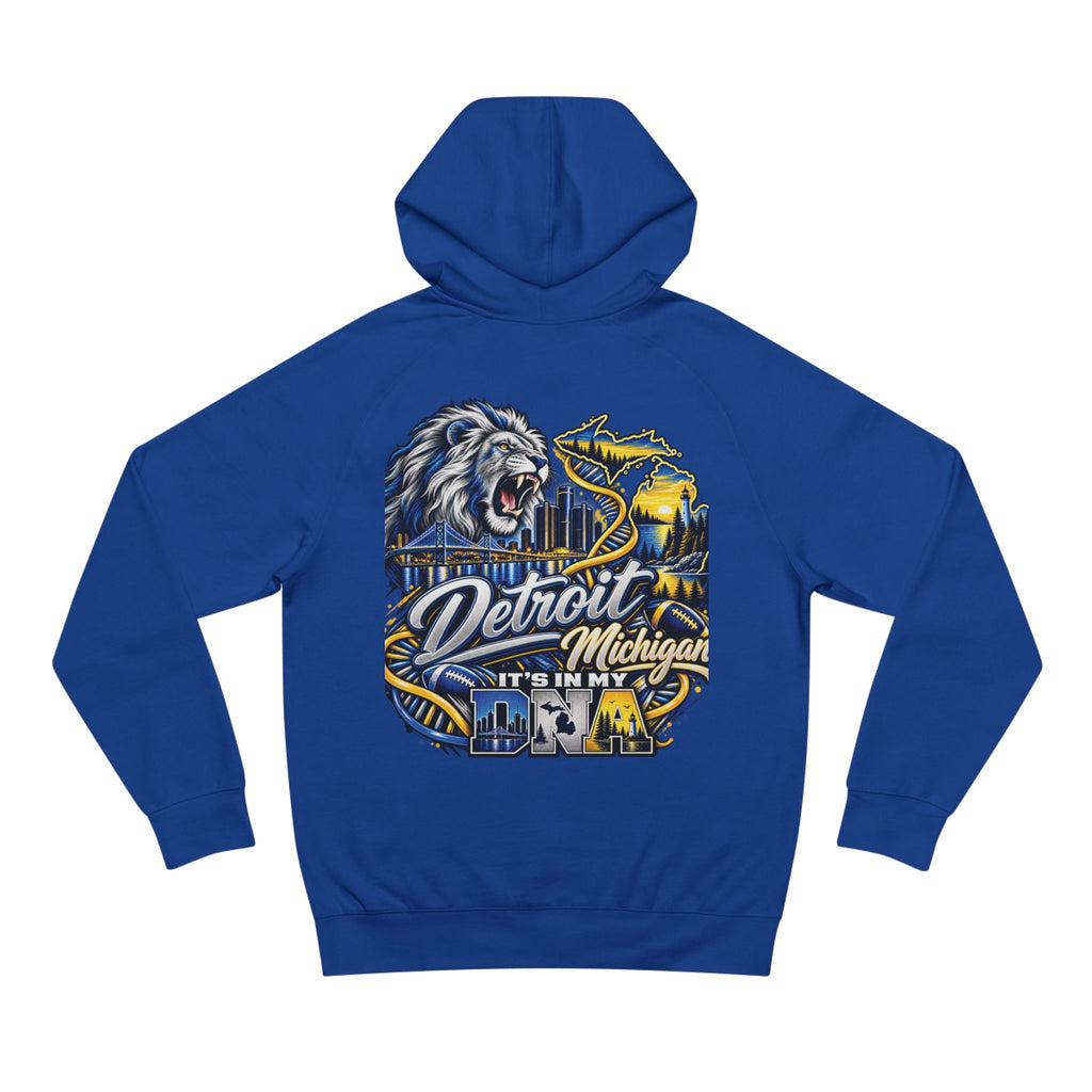 Detroit Michigan Motor City Football Spirit Hoodie