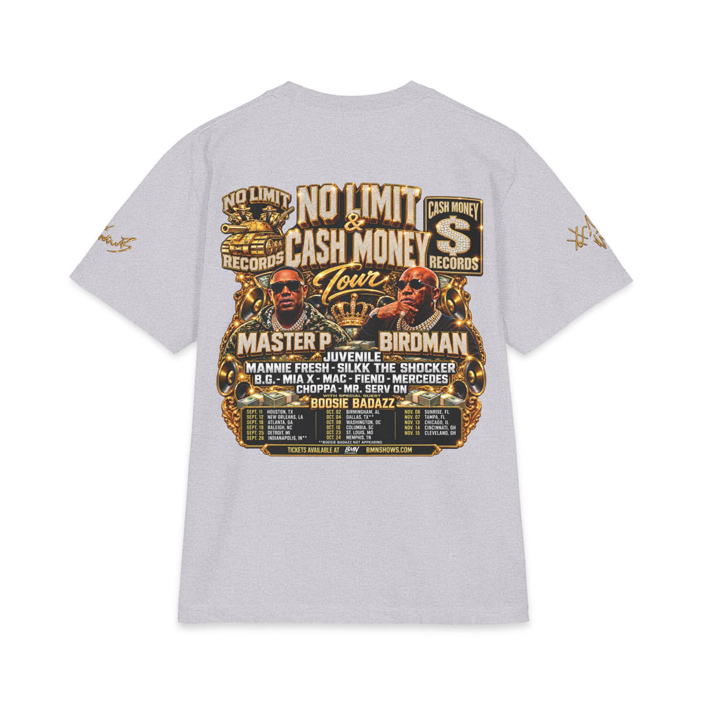Cash Money No Limit Tour T-Shirt | Vintage Hip Hop Concert Tee