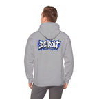 Detroit Graffiti Lion Hoodie | Detroit Drip Streetwear Sweatshirt