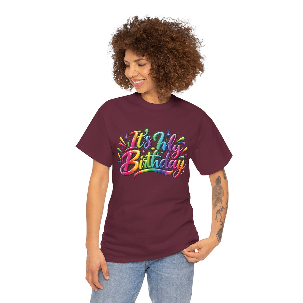 It’s My Birthday Colorful Celebration T-Shirt