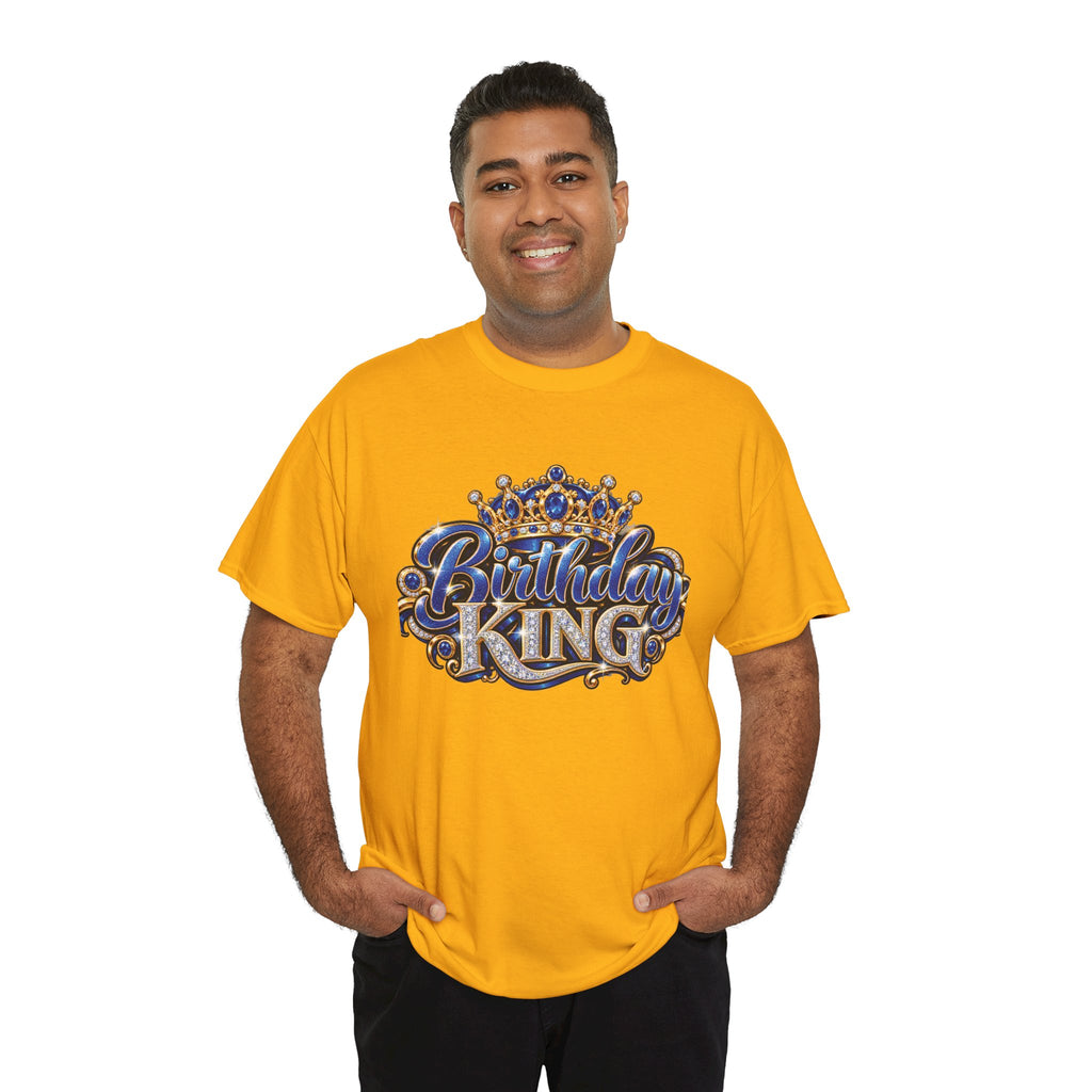 Birthday King Crown Graphic T-Shirt