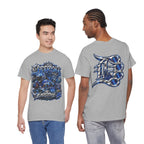 Detroit The Engine T-Shirt | Motor City Blue Graphic Tee