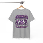Never Walk Alone Lupus Ribbon Tee | Purple Awareness Ribbon, Support Shirt