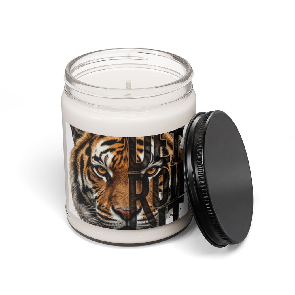 Tiger Face Graphic Candle | 9oz Soy Candle