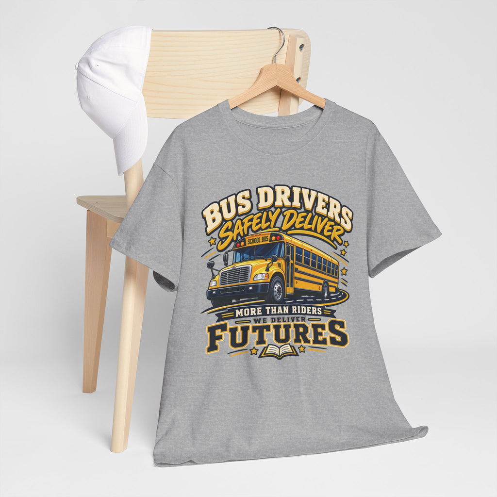 Bus Drivers Safely Deliver Futures Graphic T-Shirt