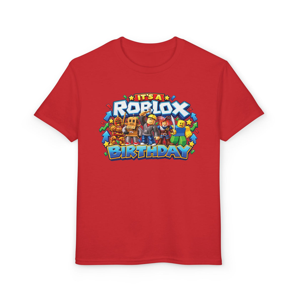 Roblox Birthday Leveling Up to 6 Youth T-Shirt