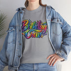 Birthday Crew Colorful Celebration T-Shirt