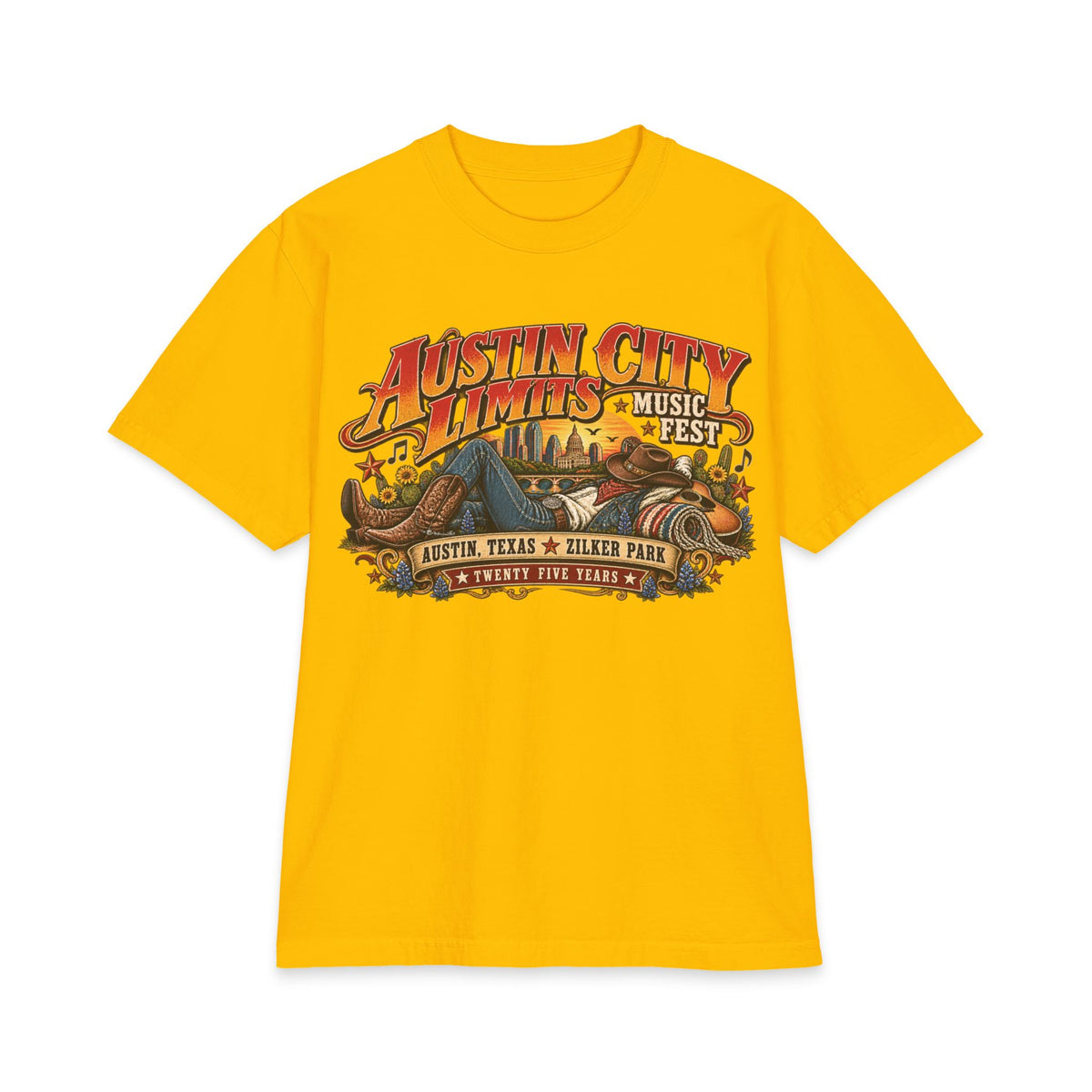 Austin City Limits Festival T-Shirt | Austin Texas Zilker Park Music Tee