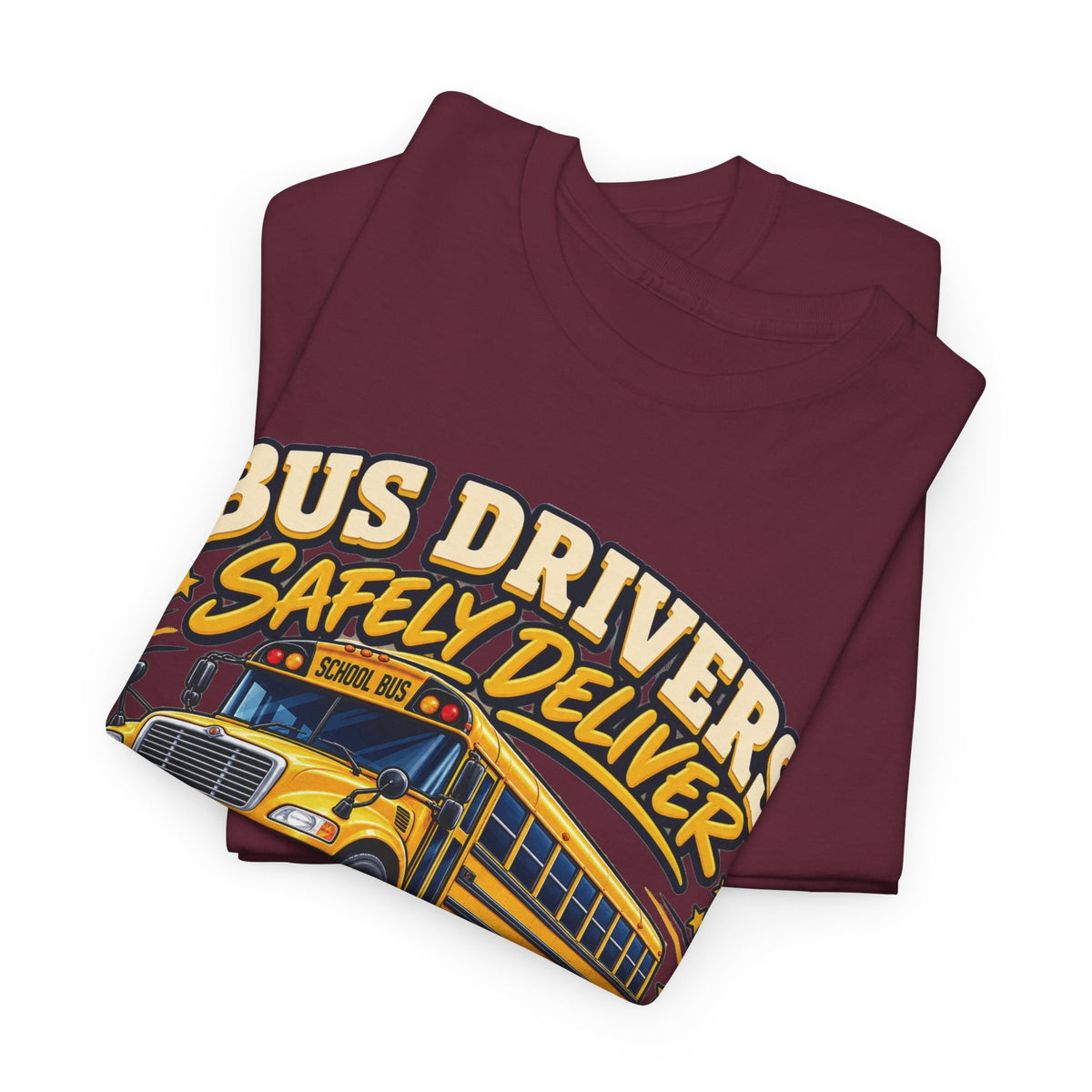 Bus Drivers Safely Deliver Futures Graphic T-Shirt