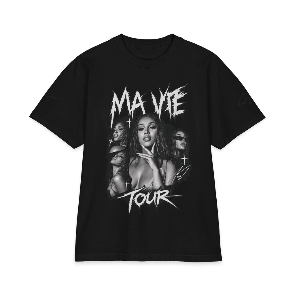 Doja Ma vie Tour band tee | Concert tour shirt, 2026 tour dates backprint