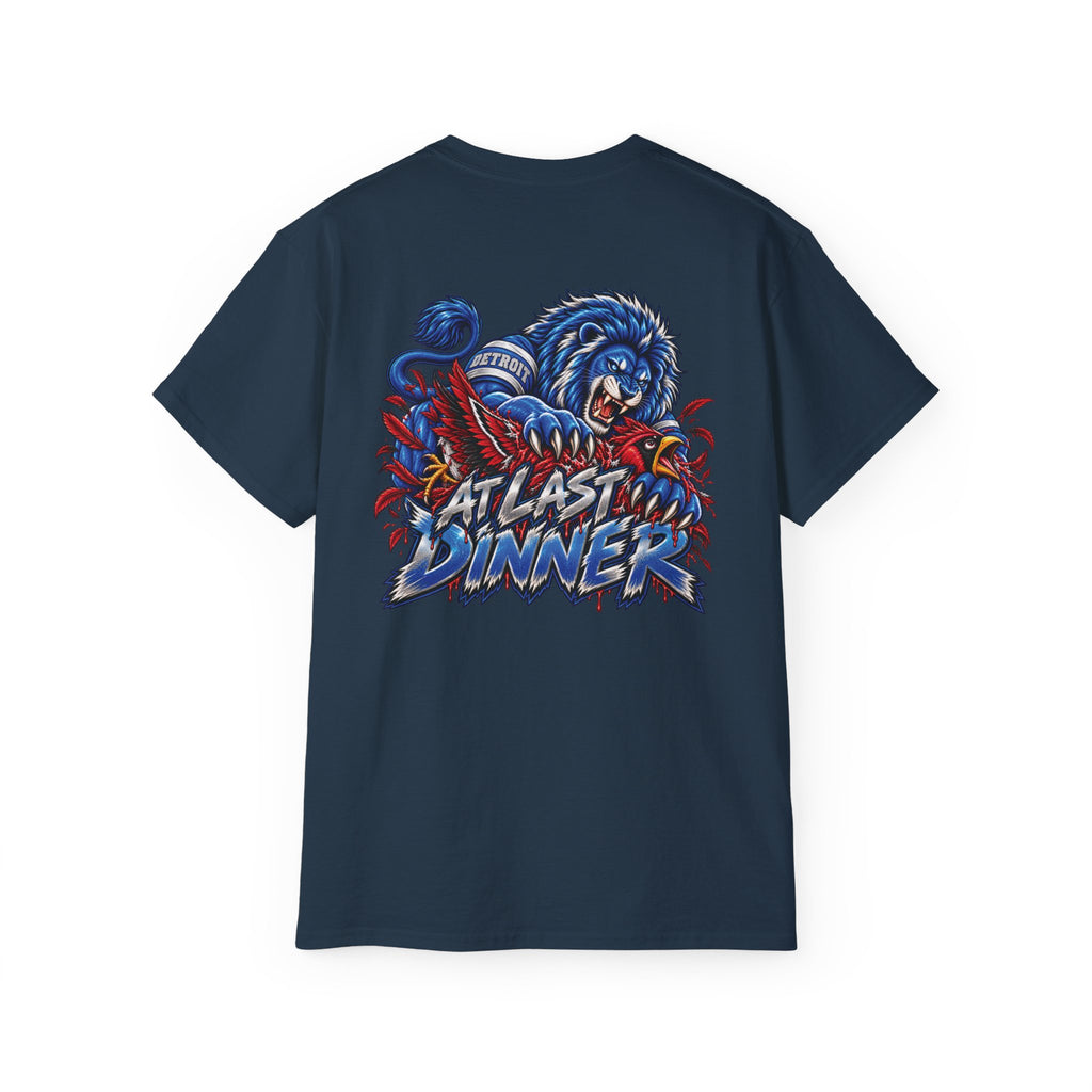 Detroit vs Arizona Rivalry Graphic Tee | Lions vs Cardinals Illustration, Bold Lettering