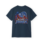Detroit vs Arizona Rivalry Graphic Tee | Lions vs Cardinals Illustration, Bold Lettering