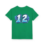 Fortnite Birthday Battle Begins Youth T-Shirt – Custom Number 12