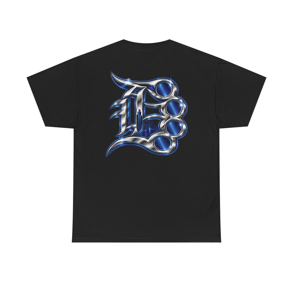 Detroit The Engine T-Shirt | Motor City Blue Graphic Tee