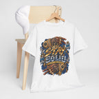 Stay Solid graphic tee | Urban street art typography, gold chain hands