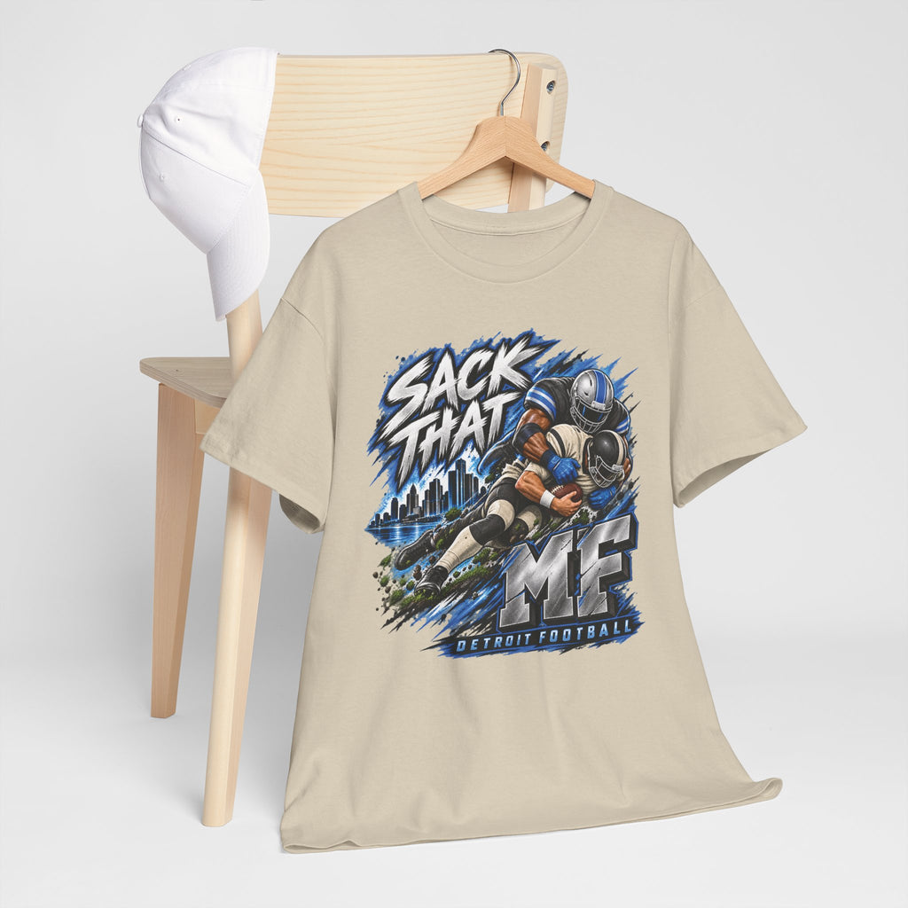 Sack That MF Lions football Graphic T-Shirt