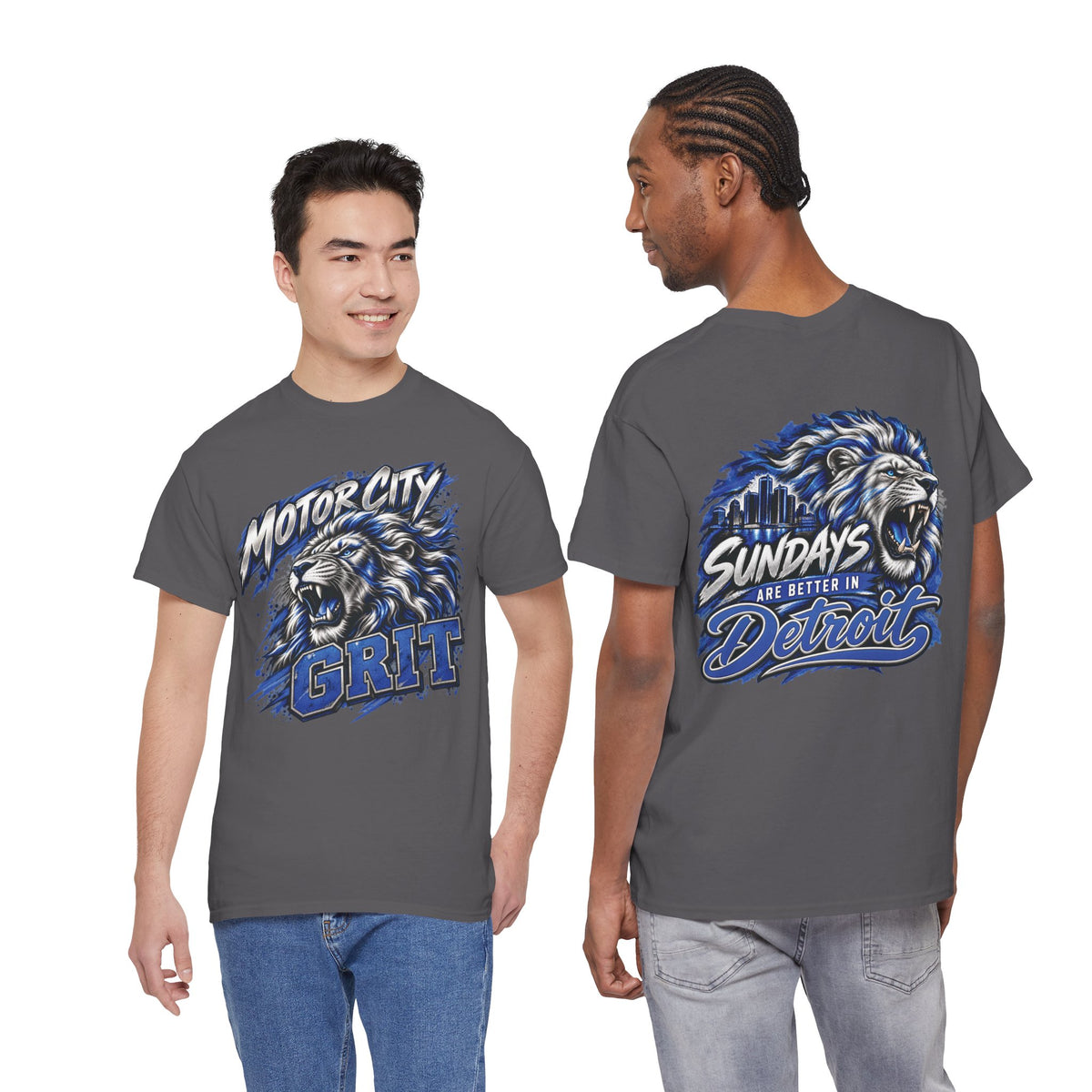 Detroit Motor City Grit & Sundays Are Better in Detroit T-Shirt