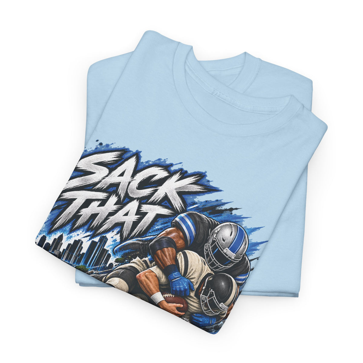 Sack That MF Lions football Graphic T-Shirt