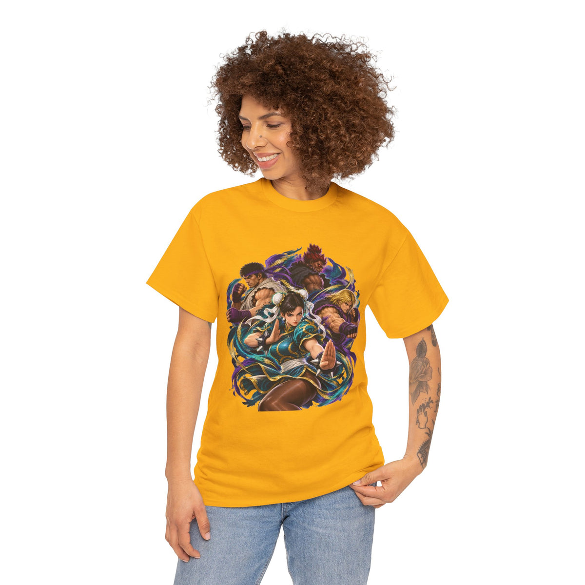 Street Fighter Characters Graphic T-Shirt
