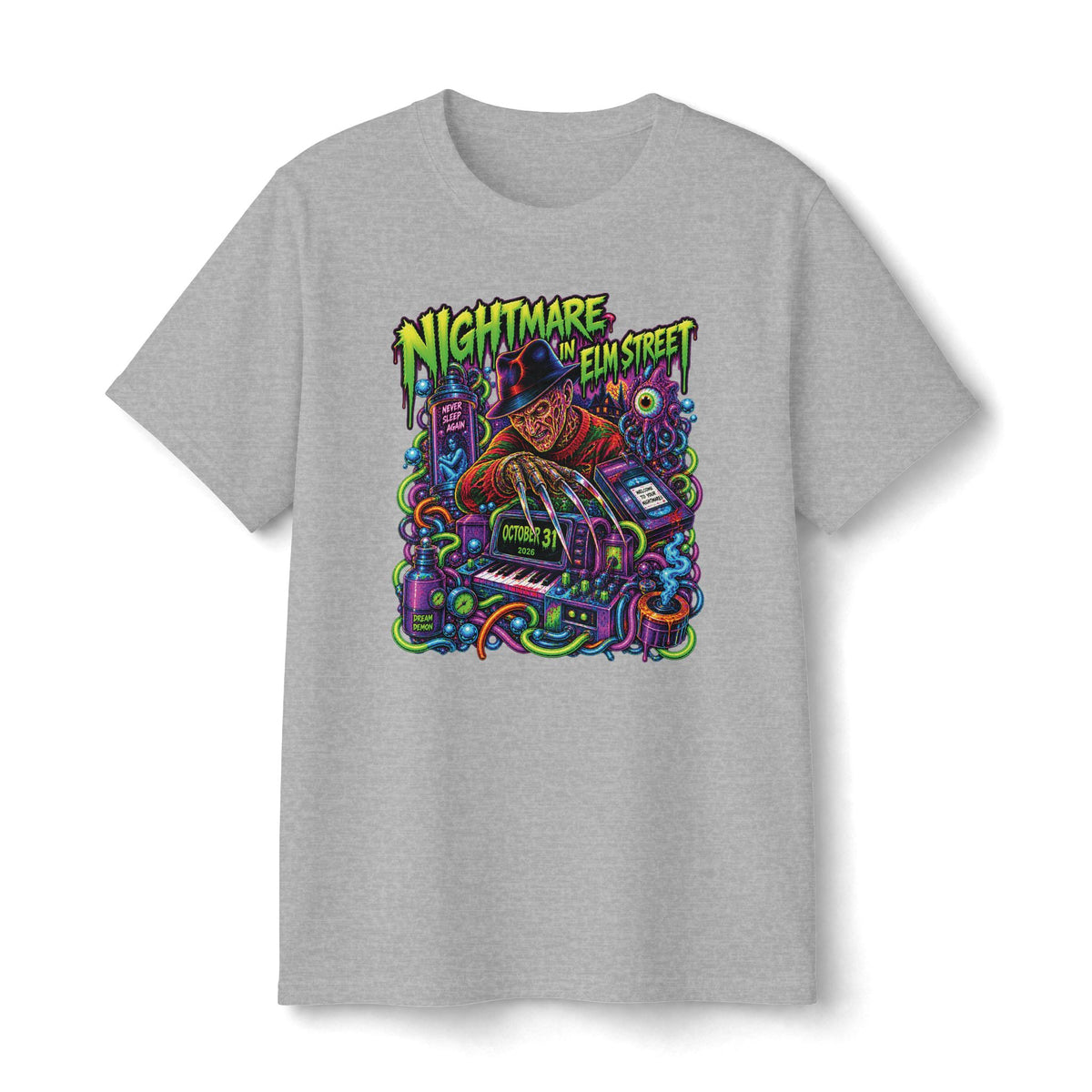 Nightmare on Elm Street tee | Horror Movie Graphic Shirt