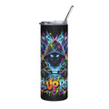 20oz Gaming Tumbler – Colorful Gamer Controller & Level Up Design