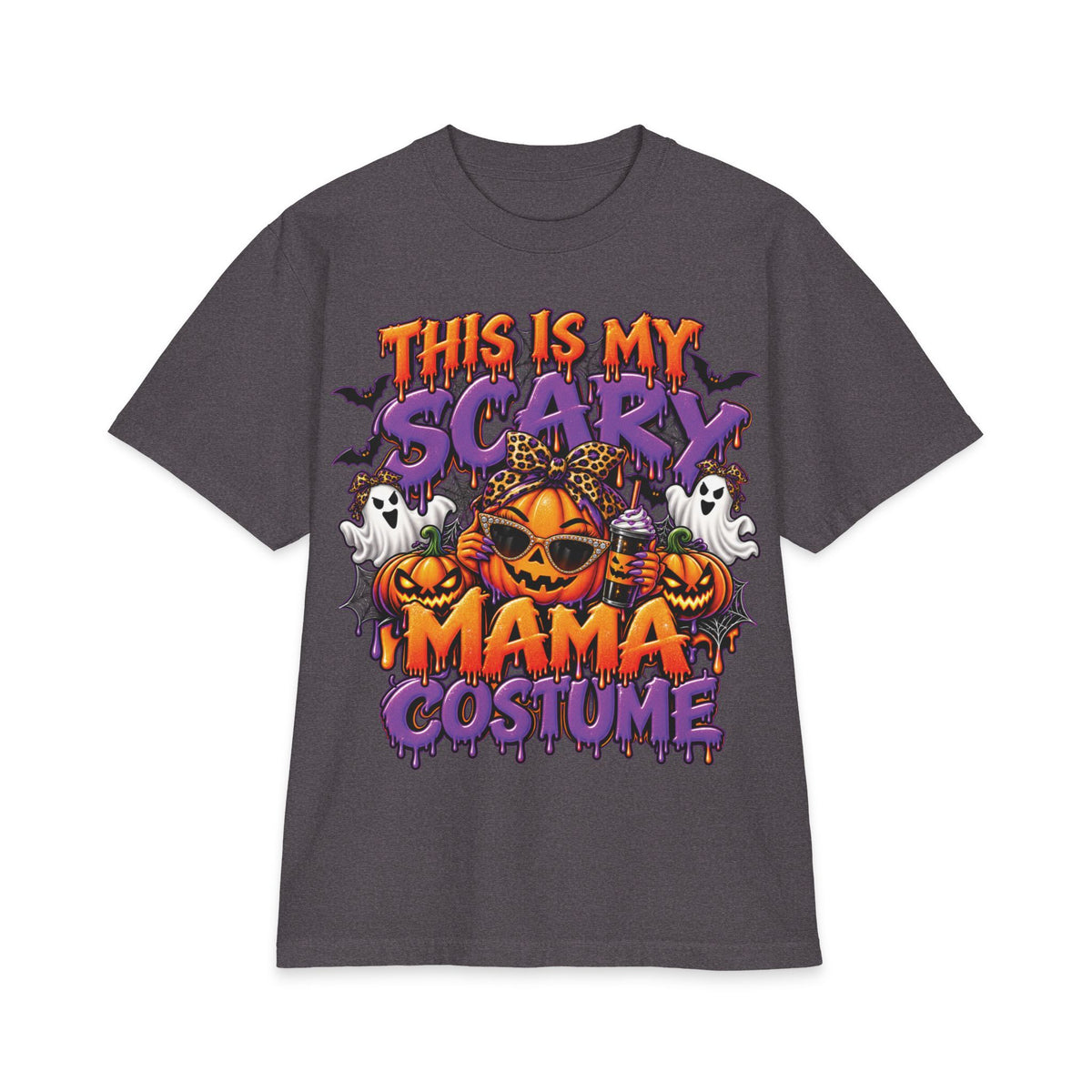 This Is My Scary Mama Costume T-Shirt | Halloween Pumpkin Ghosts