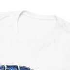 Detroit Lion Rider T-Shirt | Football Team Graphic Tee, Blue Mascot