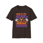 This Is My Scary Mama Costume T-Shirt | Halloween Pumpkin Ghosts Bats