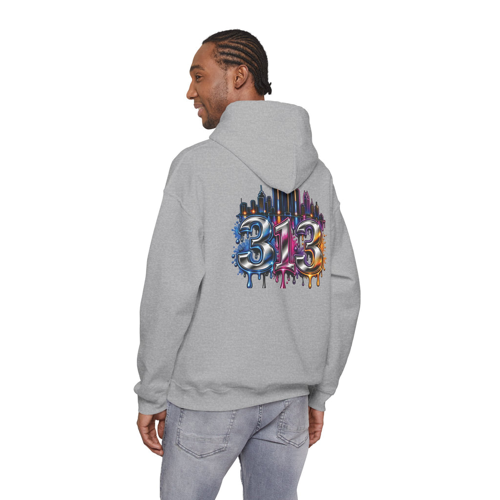 Detroit 313 City Pride Hoodie