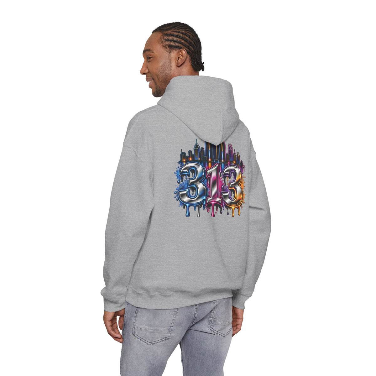 Detroit 313 City Pride Hoodie
