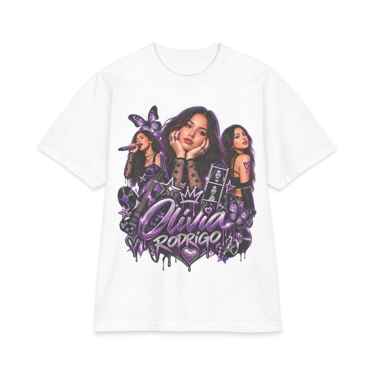 Olivia Rodrigo collage tee | T-Shirt