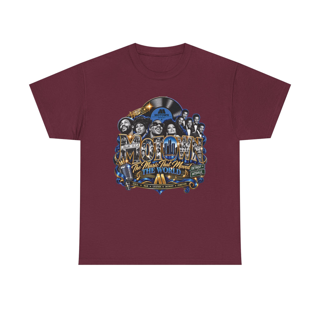 Motown Legends Tee | Detroit Graffiti Back