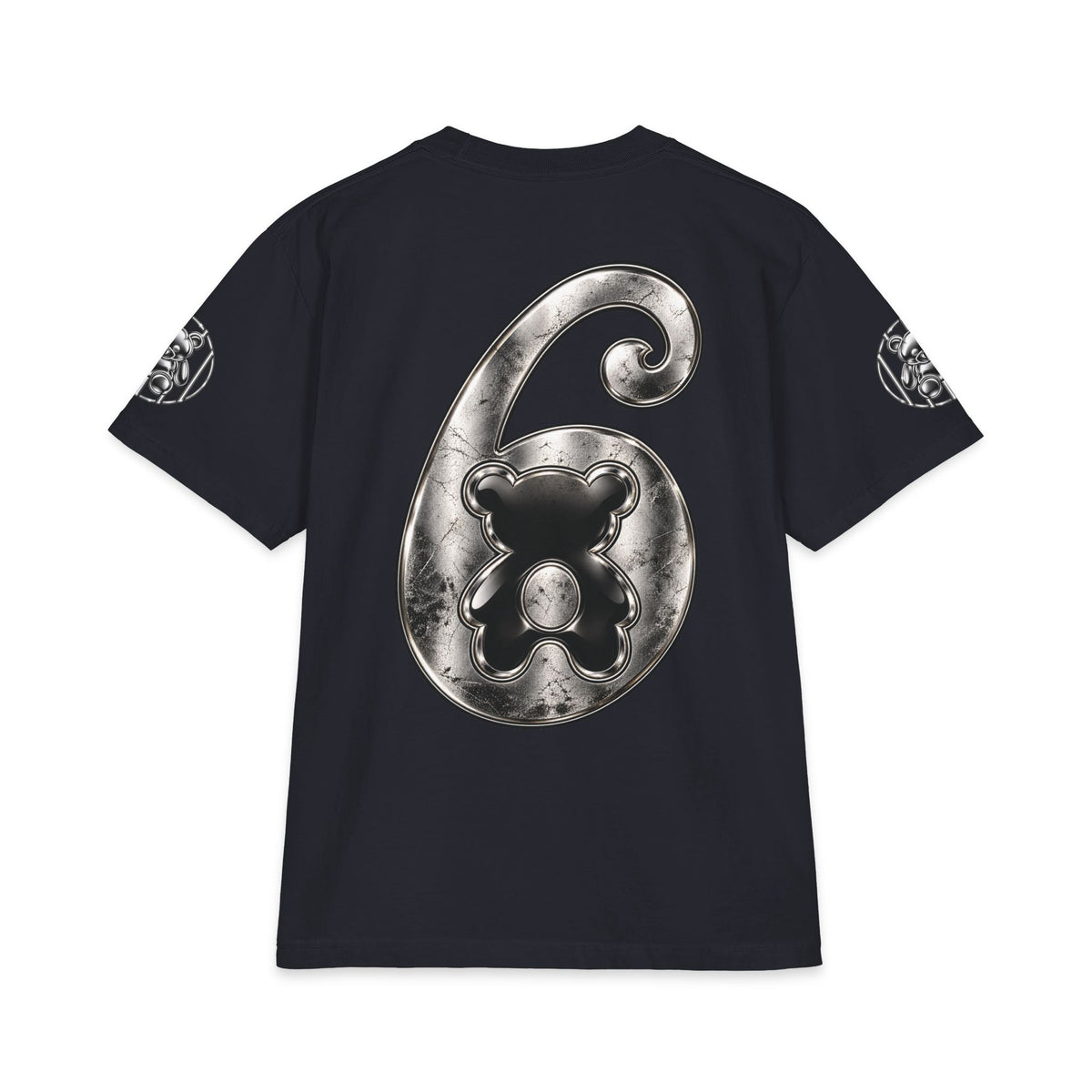 10 Years of 6lack Tour graphic T-Shirt | Number 6 back design