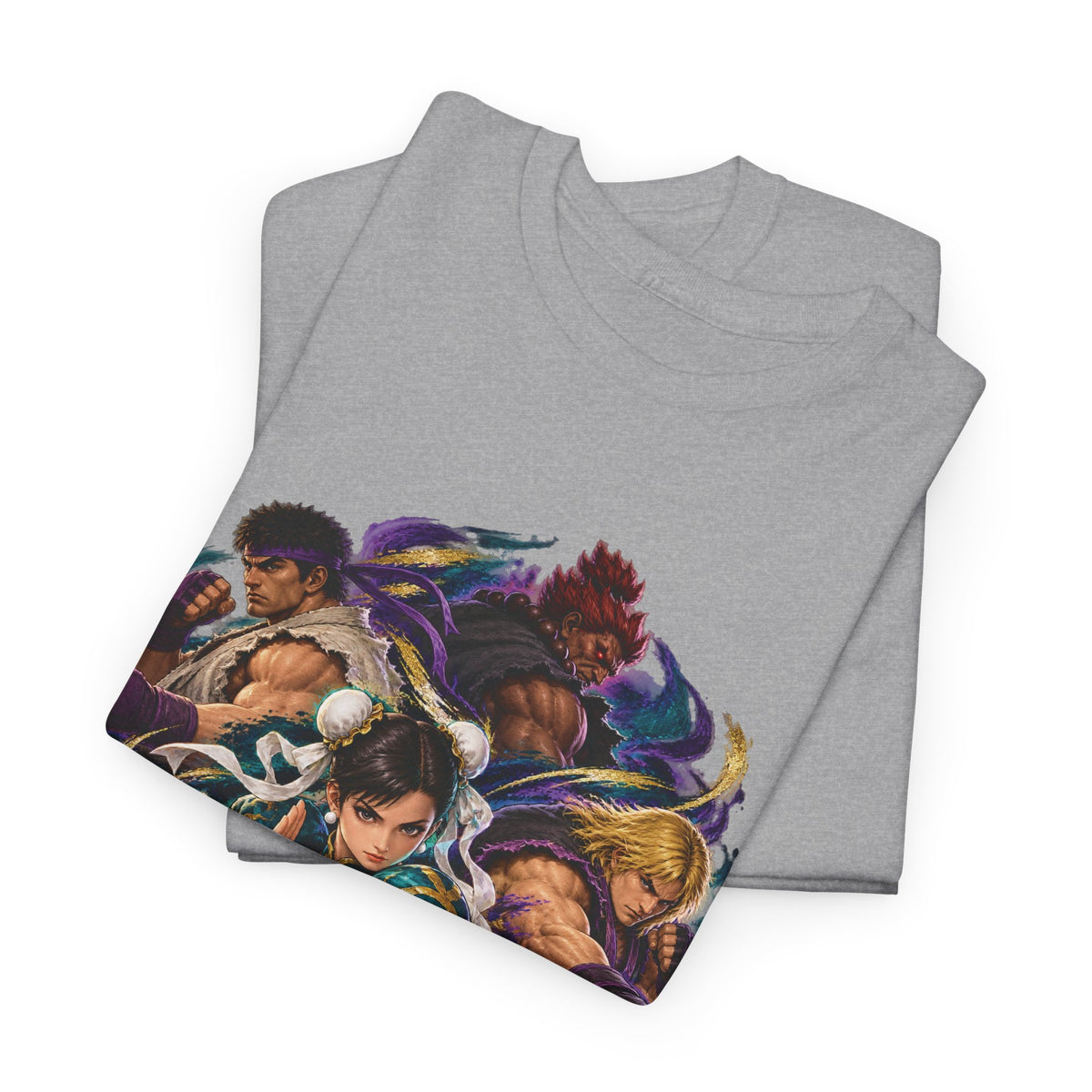 Street Fighter Characters Graphic T-Shirt