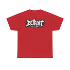 Detroit Lion Graffiti tee | Colorful Drip Lion Detroit Tee