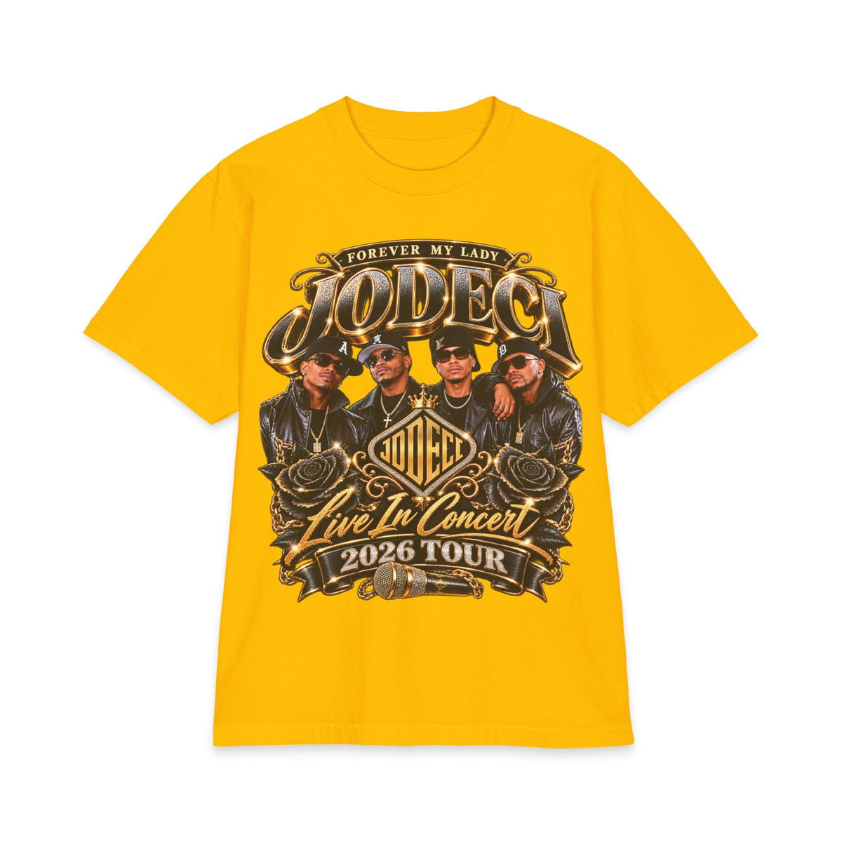 Jodeci Live In Concert 2026 Tour T-Shirt | R&B Band Tee