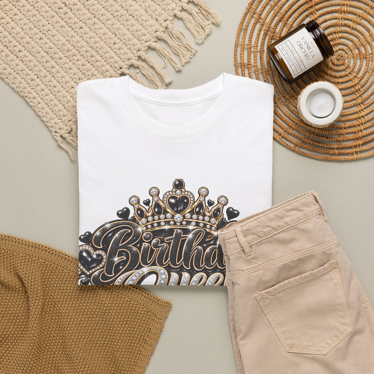 Birthday Queen Crown T-Shirt