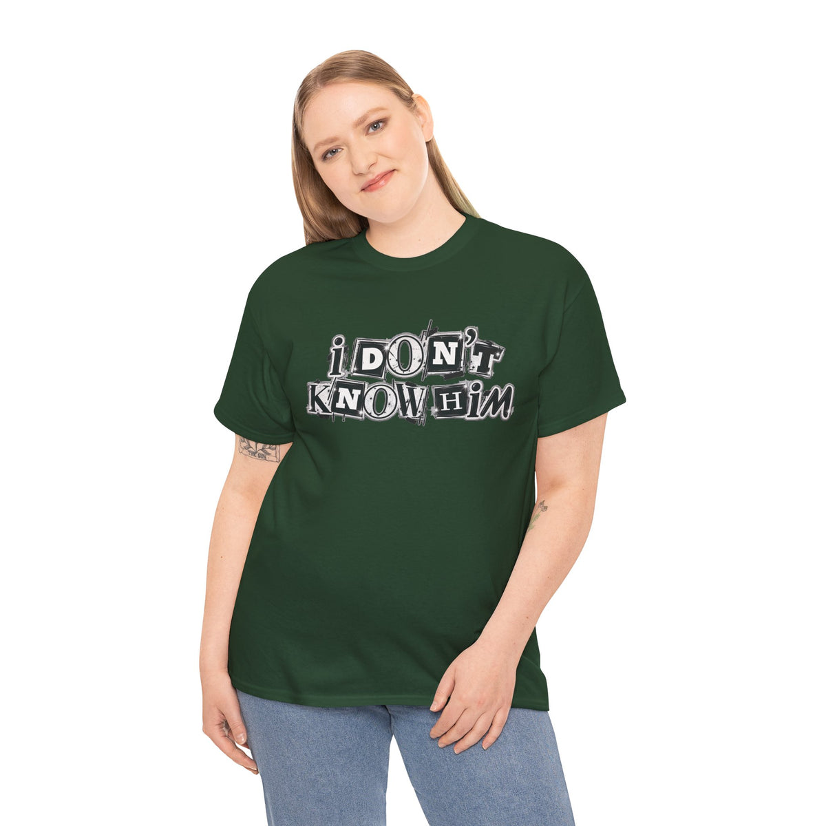 I Don’t Know Him Couples Statement T-Shirt
