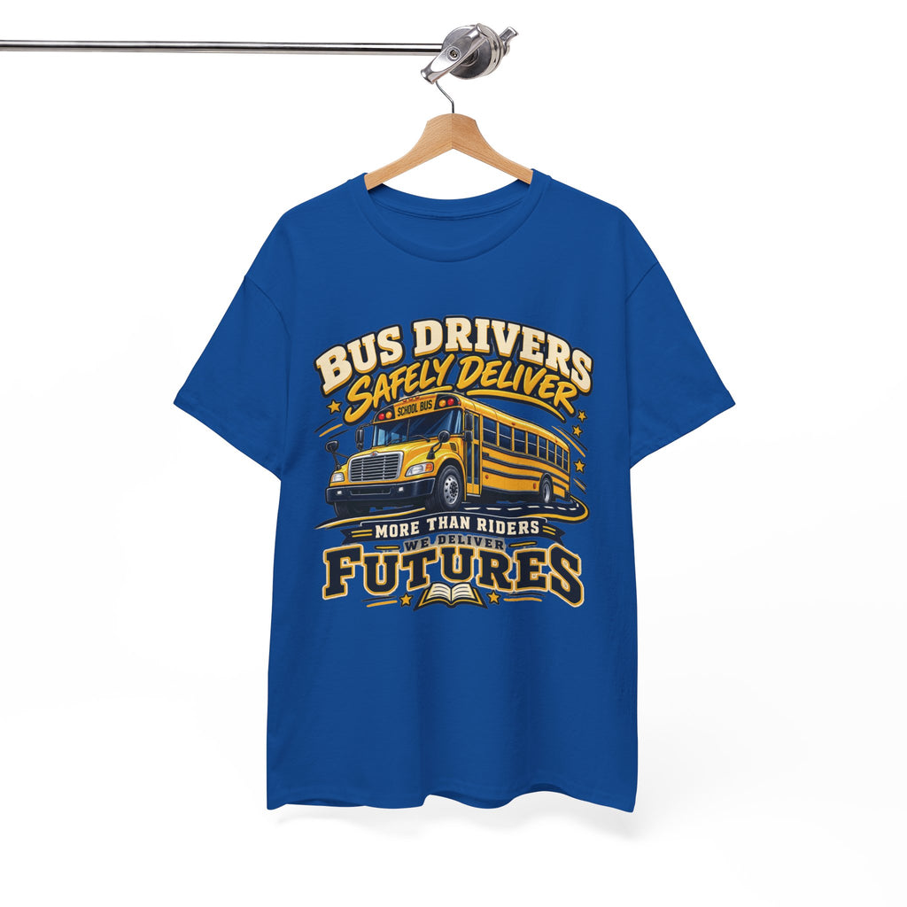 Bus Drivers Safely Deliver Futures Graphic T-Shirt