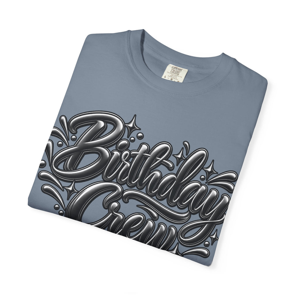 Birthday Crew Graphic T-Shirt