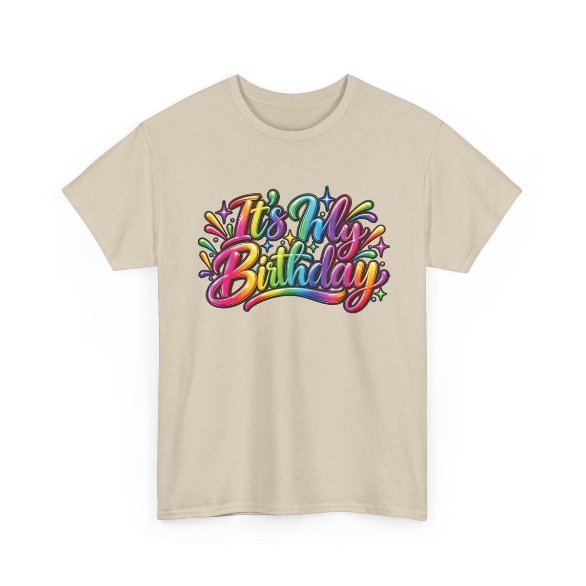 It’s My Birthday Colorful Celebration T-Shirt