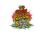 Cash Rules Everything Sticker | Kiss-Cut Money Graphic Vinyl