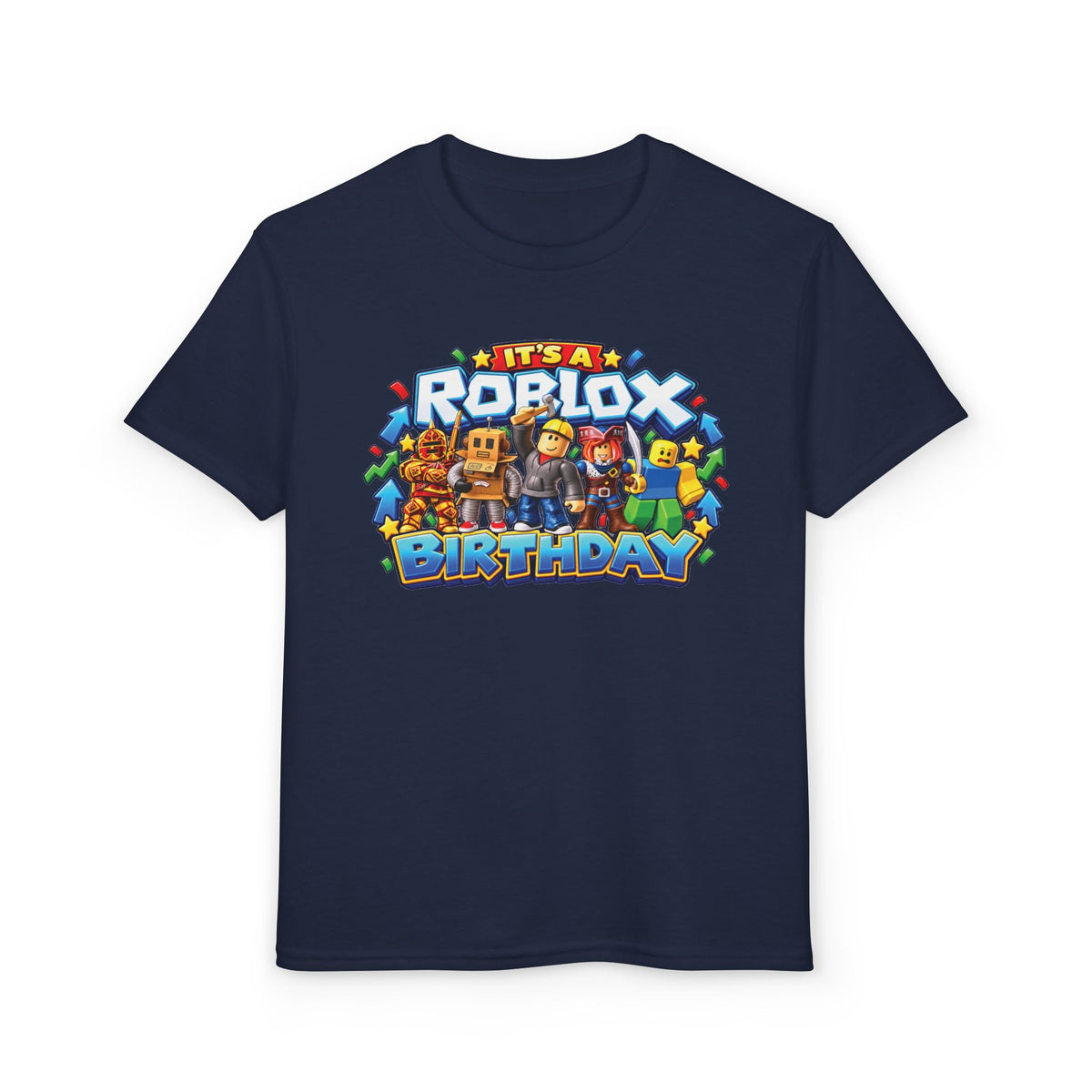 Roblox Birthday Leveling Up 9 Youth T-Shirt