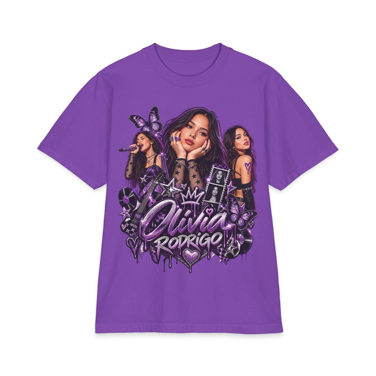 Olivia Rodrigo collage tee | T-Shirt