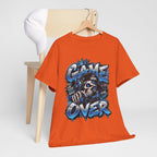 Game Over Skull Gamer T-Shirt | Level Up Graphic Tee