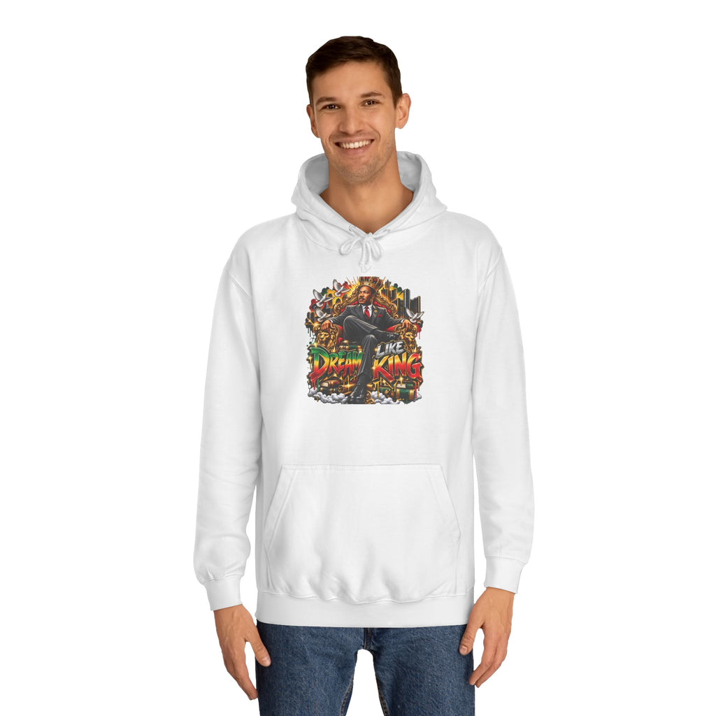 Martin Luther King Graphic Hoodie | Colorful Jungle King Design