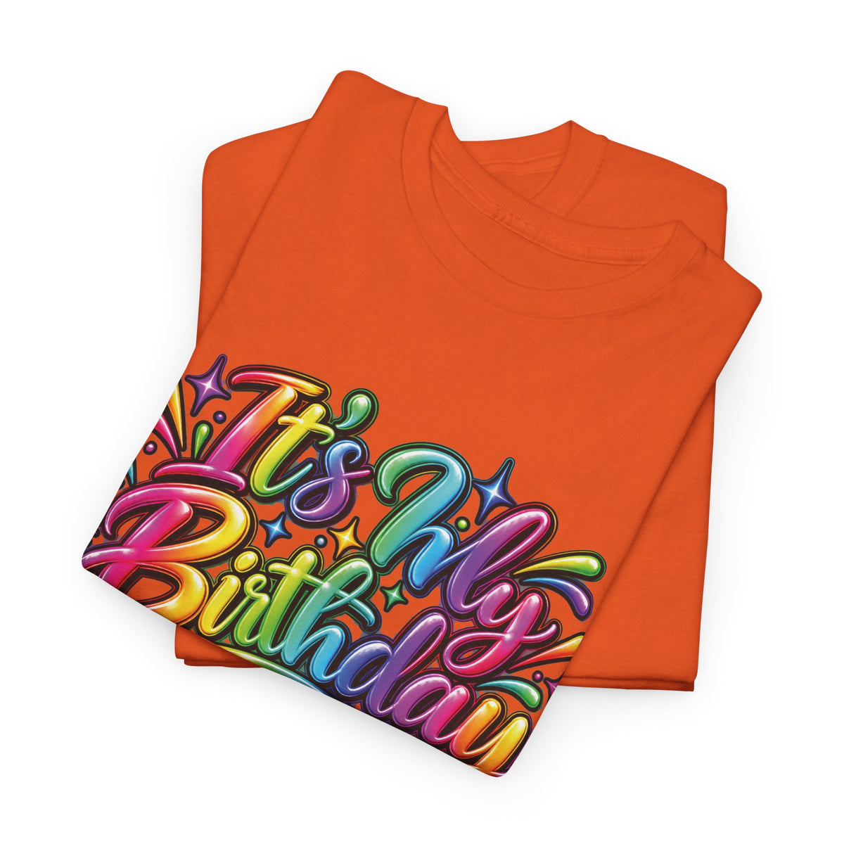 It’s My Birthday Colorful Celebration T-Shirt