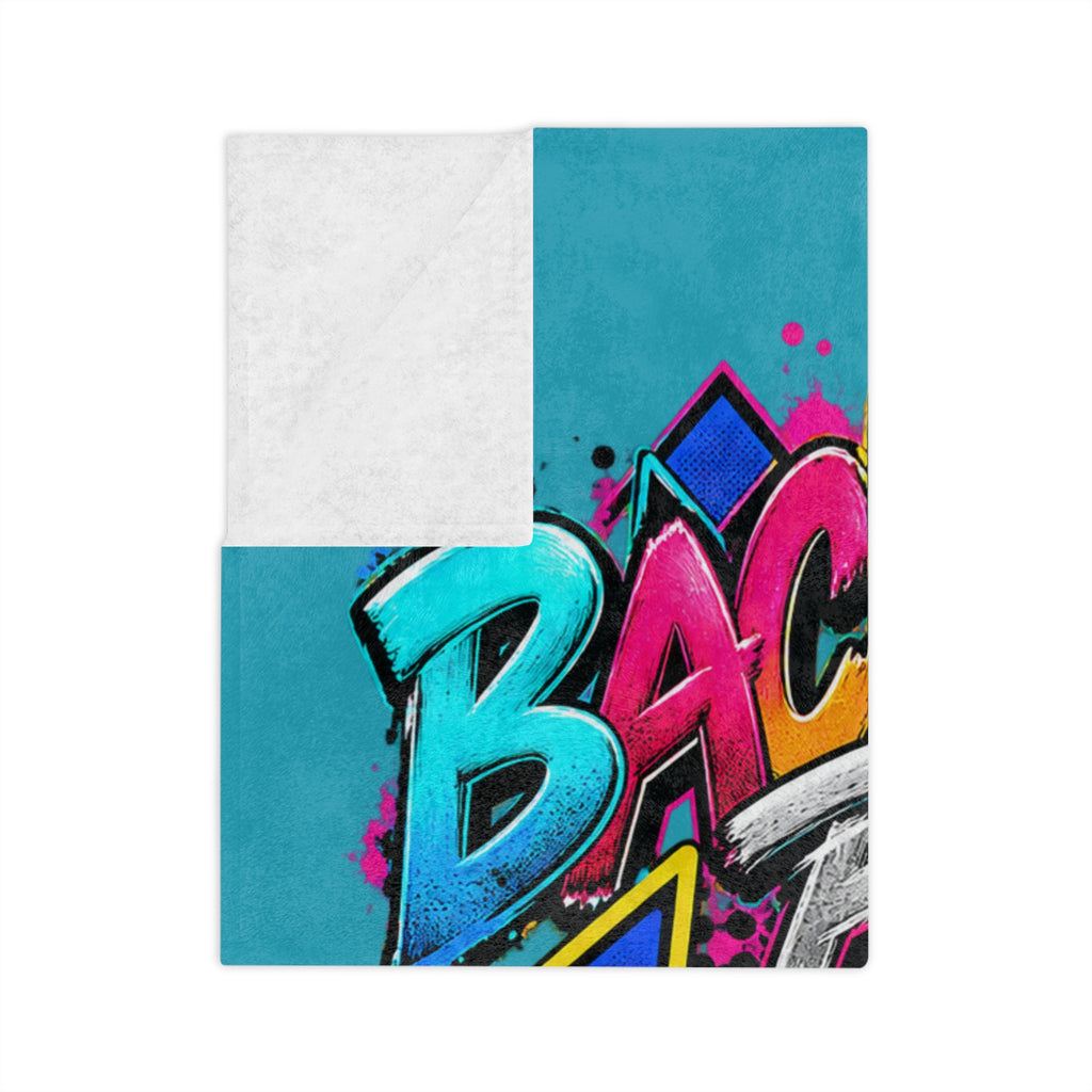 Backstreet Retro Pop Band Graphic Blanket | Velveteen Microfiber Blanket